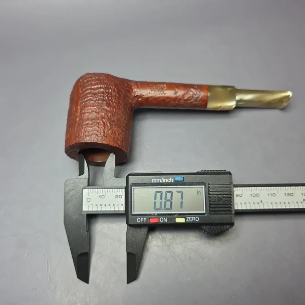 Caminetto Ascorti Radice Era Sable Dor 101 Sandblasted Lovat Estate Briar Pipe, Unsmoked - Image 12