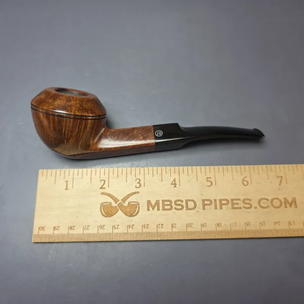 James Upshall B Grade Smooth Bulldog Estate Briar Pipe, English Estates - Image 12