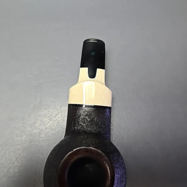 Luiz Lavos Sandblasted Tomato w/ Ivorite Estate Briar Pipe, Other Estates - Image 7