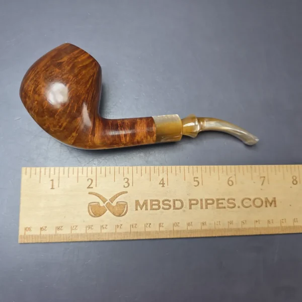 Unknown (Edward’s?) XL Smooth Brandy Estate Briar Pipe, American Estates - Image 8