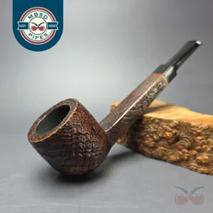 Medley by GBD Sandblasted Panel Pot Estate Briar Pipe, English Estates