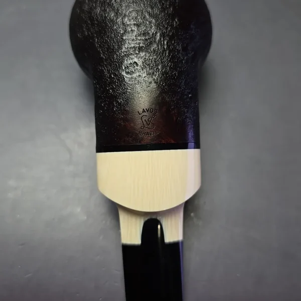 Luiz Lavos Sandblasted Tomato w/ Ivorite Estate Briar Pipe, Other Estates - Image 10