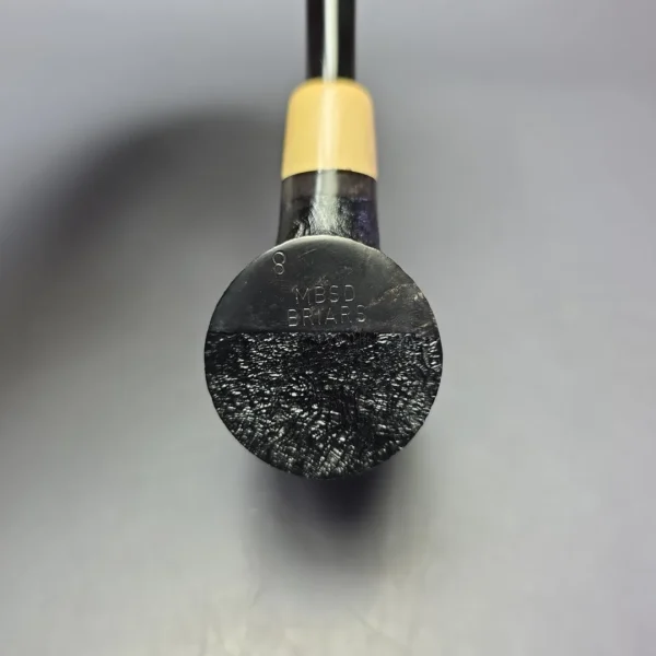 MBSD Briars "Re-Don" Sandblasted Poker w/ Boxwood, Briar Pipe, New - Image 6
