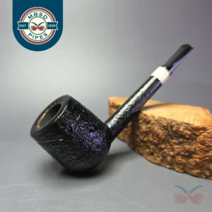 J Mouton Sandblasted Lovat w/ Musk Ox Handmade Briar Pipe, New