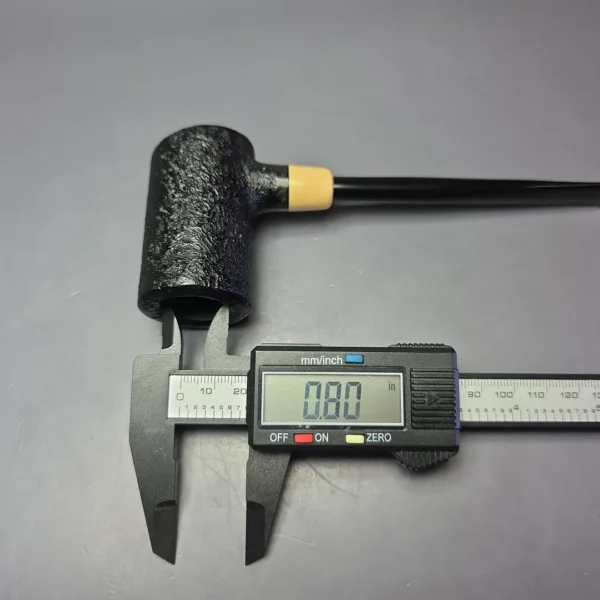 MBSD Briars "Re-Don" Sandblasted Poker w/ Boxwood, Briar Pipe, New - Image 8