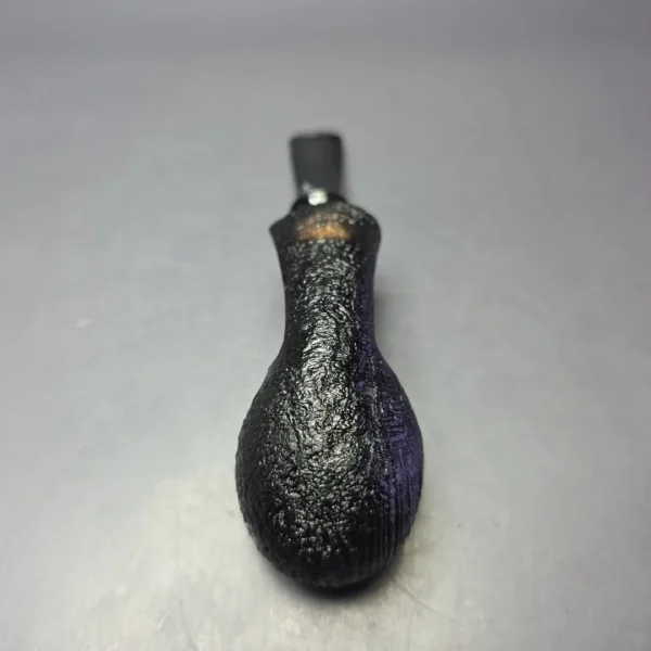 Buckeye Hand Made Sandblasted Slender Blowfish Briar Pipe, New - Image 7