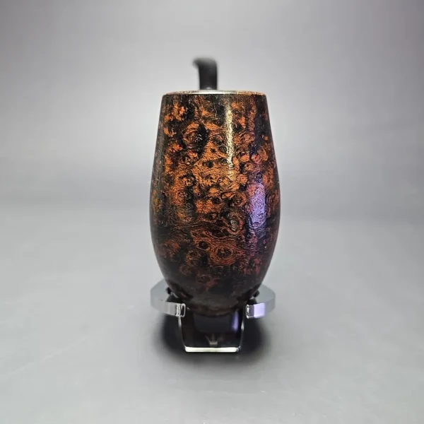 Sean Reum Magnum Eggshell Sandblasted Egg w/ Ivorite Estate Briar Pipe, American Estates - Image 4