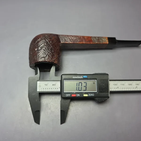 Medley by GBD Sandblasted Panel Pot Estate Briar Pipe, English Estates - Image 9