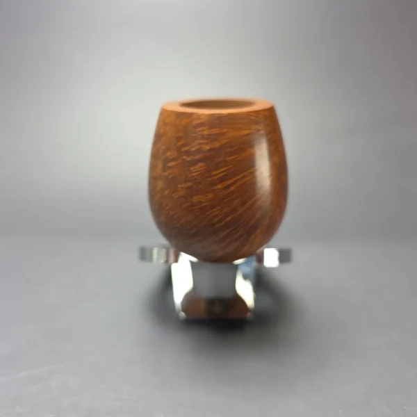 Gigi Design Smooth Lovat w/ Horn Estate Briar Pipe, Unsmoked, 9mm - Image 3