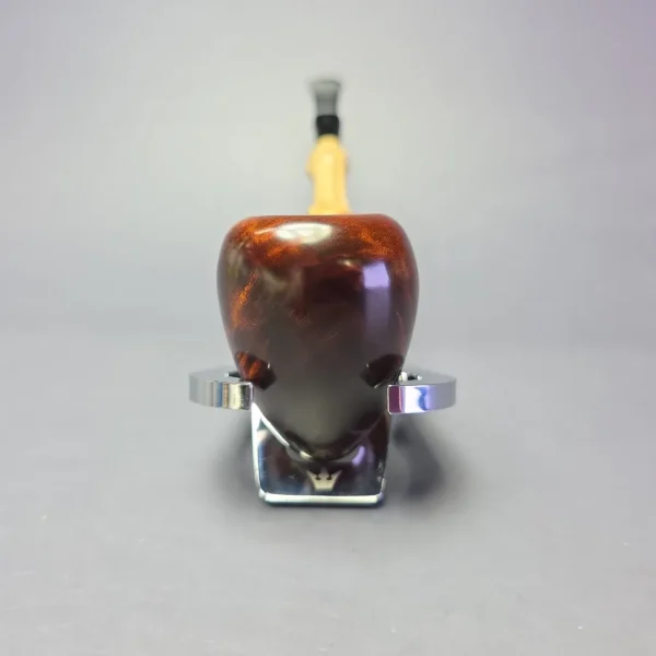 MBSD Briars Modern Masters 1 Smooth Peewit w/ Bamboo Briar Pipe, New - Image 4