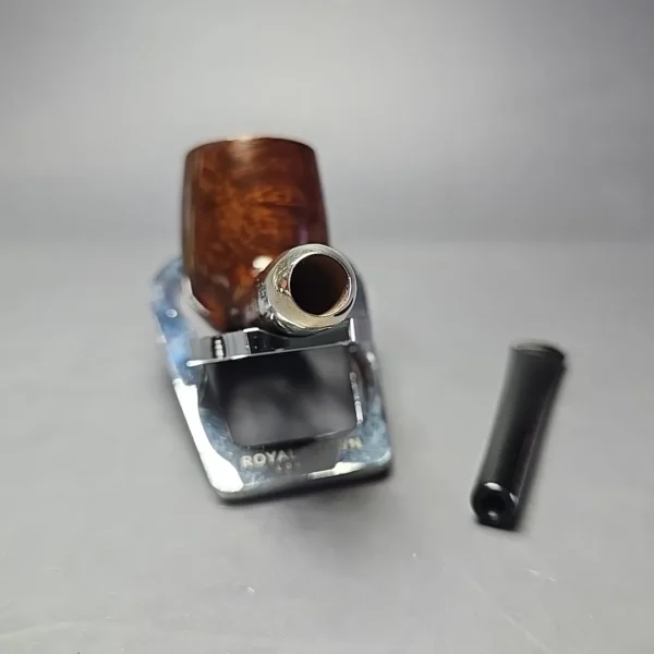 MBSD Briars Timeless Traditions 1 Smooth Billiard w/ Silver Handmade Briar Pipe, New - Image 7