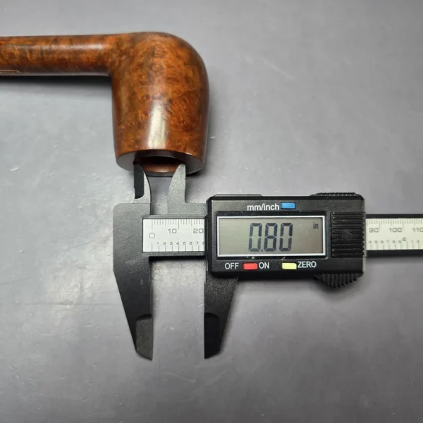 James Upshall A Grade Group 6 Smooth Canadian Estate Briar Pipe, Unsmoked - Image 12