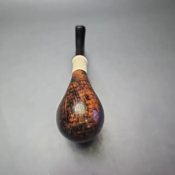 Sean Reum Magnum Eggshell Sandblasted Egg w/ Ivorite Estate Briar Pipe, American Estates - Image 10