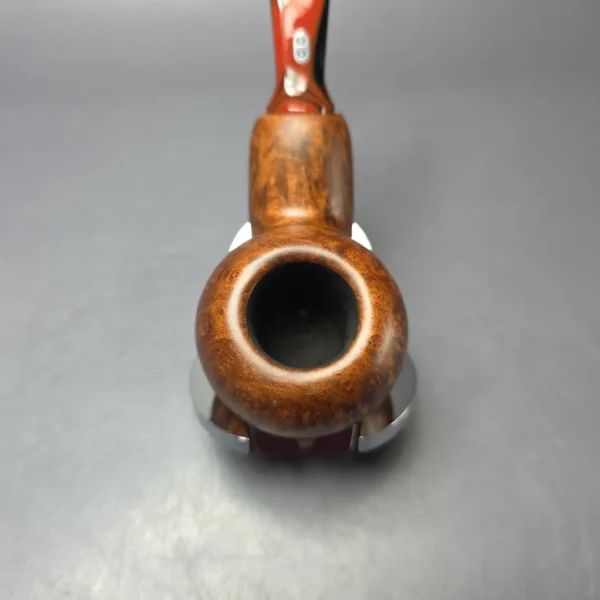 Chacom Reverse Calabash Matte Brown Smooth Apple Estate Briar Pipe, Unsmoked - Image 5