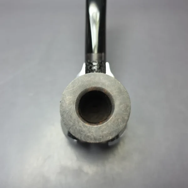 Moretti Partially Rusticated Bent Billiard Estate Briar Pipe, Italian Estates - Image 6