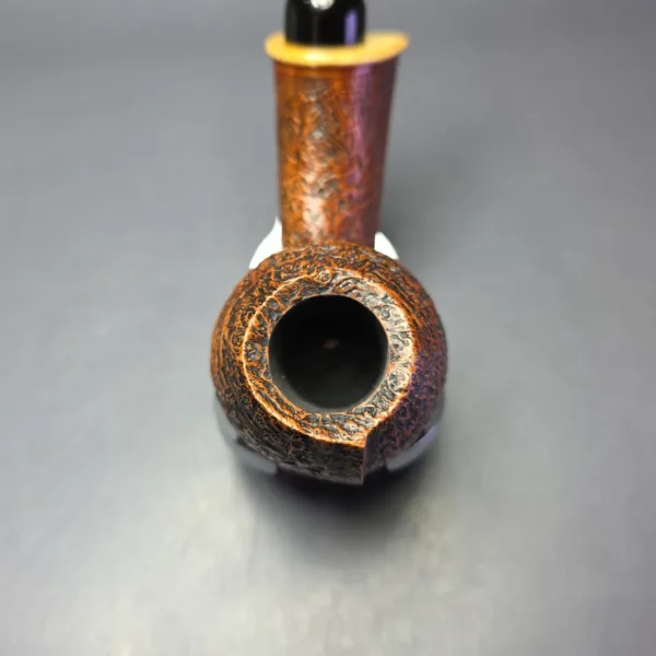 MBSD Briars Modern Masters 2 Sandblasted Blowfish w/ Boxwood Handmade Briar Pipe, New - Image 7