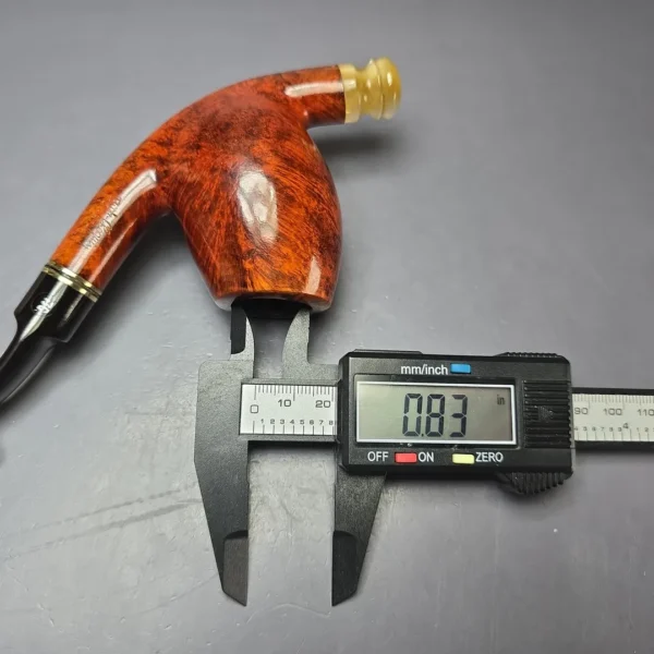 Butz Choquin D’Artagnan Deluxe 84 Smooth Cavalier Estate Briar Pipe, French Estates - Image 11