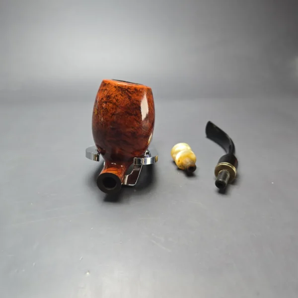 Butz Choquin D’Artagnan Deluxe 84 Smooth Cavalier Estate Briar Pipe, French Estates - Image 13