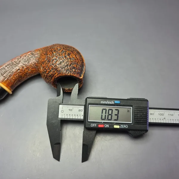 MBSD Briars Modern Masters 2 Sandblasted Blowfish w/ Boxwood Handmade Briar Pipe, New - Image 12