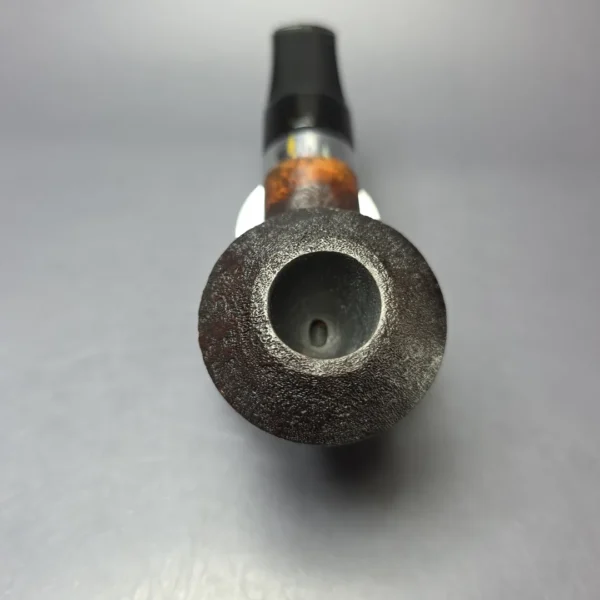 Seawolf (Martin Cermak) Pipe of the Year 2022 Sandblasted Rhodesian Estate Briar Pipe, Unsmoked, 9mm - Image 5