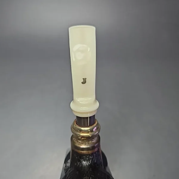 Ser Jacopo Albus et Niger C S1 Sandblasted Apple w/ Silver Estate Briar Pipe, Italian Estates - Image 8