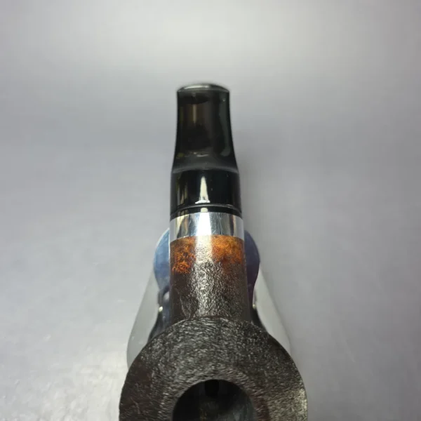 Seawolf (Martin Cermak) Pipe of the Year 2022 Sandblasted Rhodesian Estate Briar Pipe, Unsmoked, 9mm - Image 6