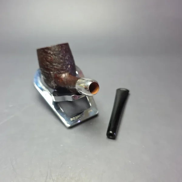 MBSD Briars Timeless Traditions 1 Sandblasted Billiard w/ Silver Handmade Briar Pipe, New - Image 11