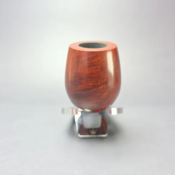 Vauen 3211 Smooth Billiard w/ Brass Estate Briar Pipe, Unsmoked, 9mm - Image 3