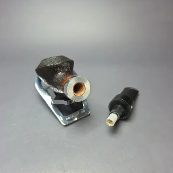 Seawolf (Martin Cermak) Pipe of the Year 2022 Sandblasted Rhodesian Estate Briar Pipe, Unsmoked, 9mm - Image 11