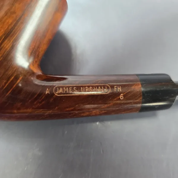 James Upshall A Grade Group 6 Smooth Dublin Estate Briar Pipe, Unsmoked - Image 9