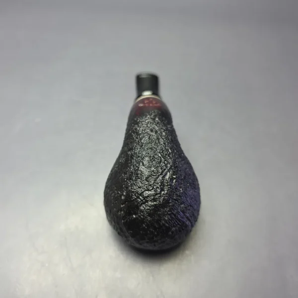 Qi Studio Partially Sandblasted Apple w/ Ivorite Estate Briar Pipe, Unsmoked - Image 9
