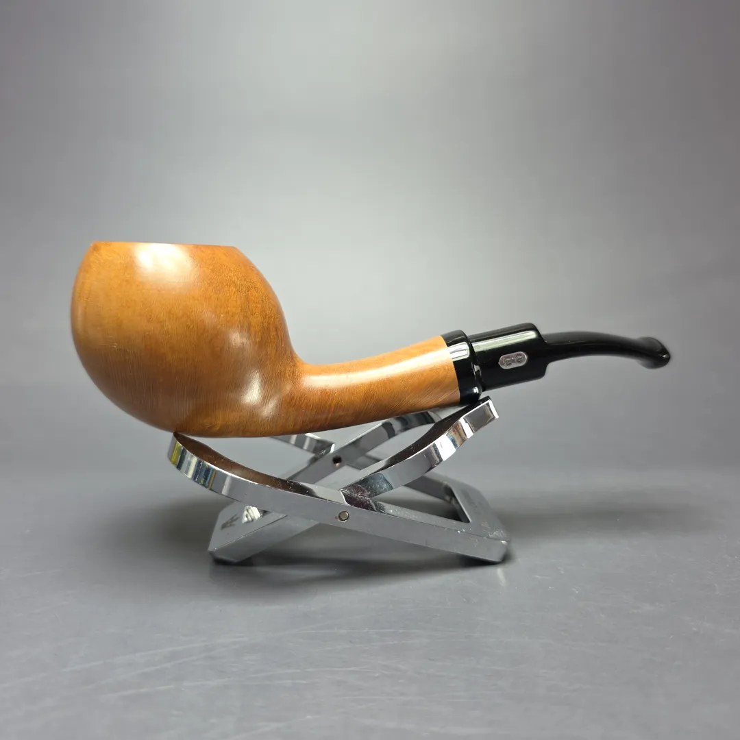 Chacom Anton by Tom Eltang Natural Smooth Apple Estate Briar Pipe, Unsmoked - Image 2