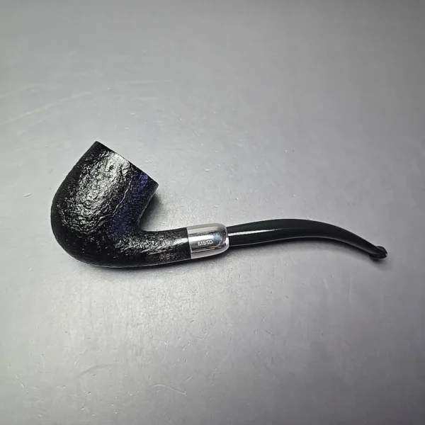 MBSD Briars Timeless Traditions 2 Sandblasted Bent Billiard with Silver (New) - Image 12