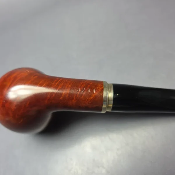 Vauen 3211 Smooth Billiard w/ Brass Estate Briar Pipe, Unsmoked, 9mm - Image 7