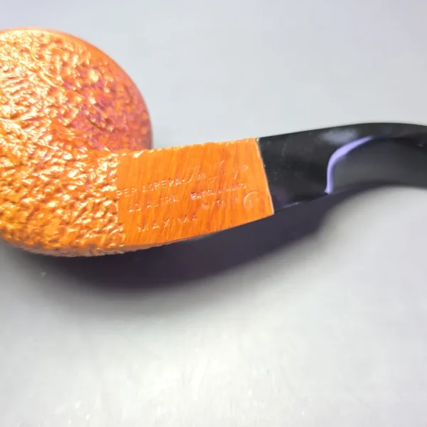 Ser Jacopo Pre-1994 Maxima R2 Partially Rusticated Bulldog Estate Briar Pipe, Italian Estates - Image 9