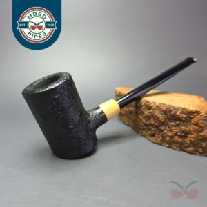 MBSD Briars "Re-Don" Sandblasted Poker w/ Boxwood, Briar Pipe, New