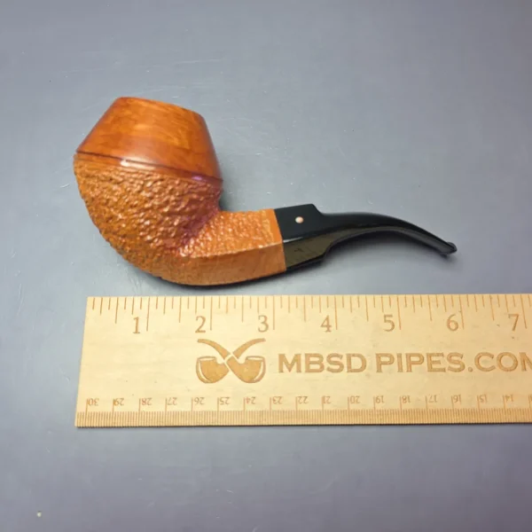 Ser Jacopo Pre-1994 Maxima R2 Partially Rusticated Bulldog Estate Briar Pipe, Italian Estates - Image 10