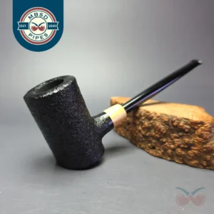 MBSD Briars “Re-Don” Sandblasted Poker w/ Boxwood, Briar Pipe, New