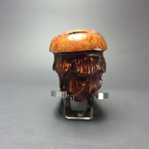 Nording Spruce Cone Partially Rusticated Freehand Estate Briar Pipe, Unsmoked - Image 3