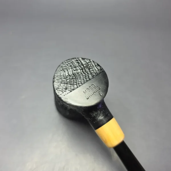 MBSD Briars "Re-Don" Sandblasted Poker w/ Boxwood, Briar Pipe, New - Image 6