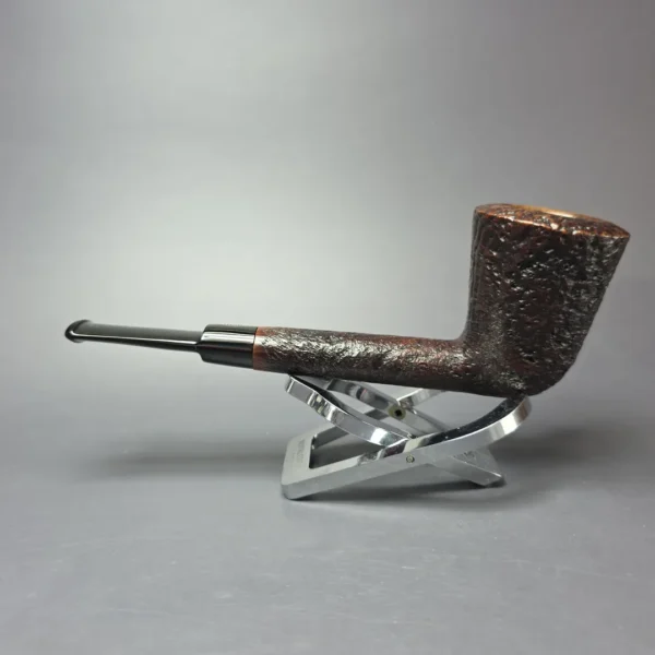 GBD Pre-1980s Prehistoric Conquest 9647 Sandblasted Lumberman Estate Briar Pipe, English Estates - Image 4