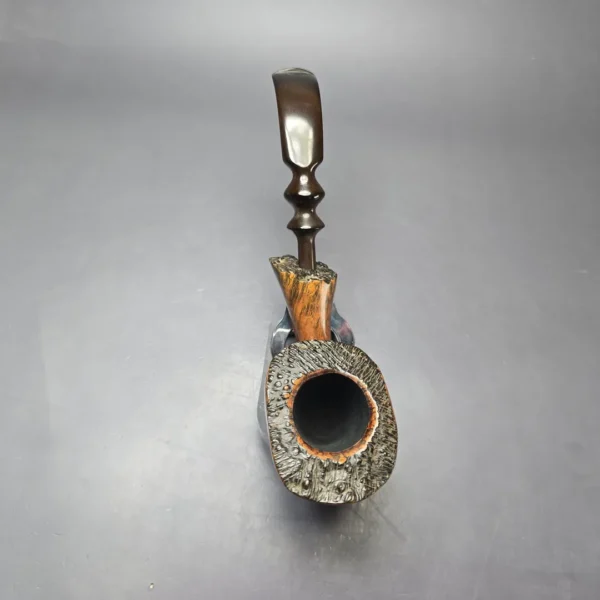 Ben Wade (Preben Holm) Golden Walnut XL Smooth Freehand Estate Briar Pipe, Danish Estates - Image 7