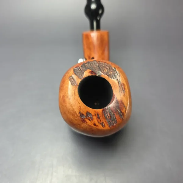 Nording Spruce Cone Partially Rusticated Freehand Estate Briar Pipe, Unsmoked - Image 5