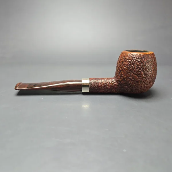 Savinelli Polo 207 Rusticated Apple Estate Briar Pipe, Italian Estates, 6mm - Image 5