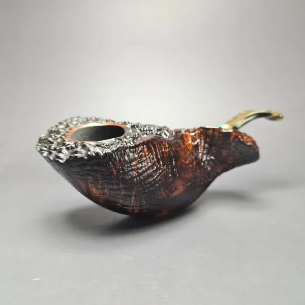 Peder Jeppesen Ida Grade 3 XL Sandblasted Freehand Estate Briar Pipe, Danish Estates - Image 12