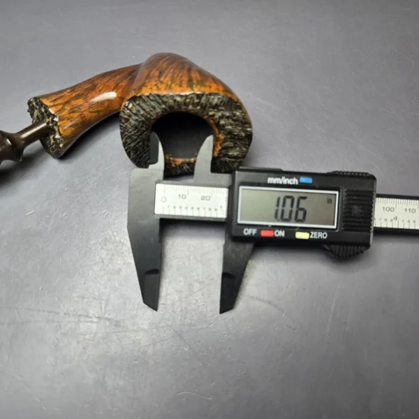 Ben Wade (Preben Holm) Golden Walnut XL Smooth Freehand Estate Briar Pipe, Danish Estates - Image 11