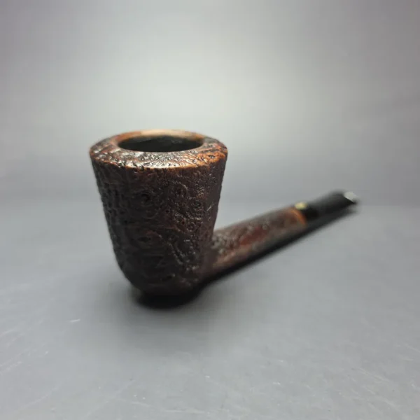 GBD Pre-1980s Prehistoric Conquest 9647 Sandblasted Lumberman Estate Briar Pipe, English Estates - Image 9