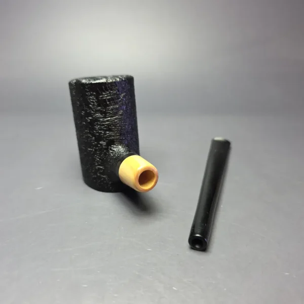 MBSD Briars “Re-Don” Sandblasted Poker w/ Boxwood, Briar Pipe, New - Image 10