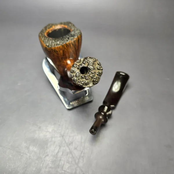 Ben Wade (Preben Holm) Golden Walnut XL Smooth Freehand Estate Briar Pipe, Danish Estates - Image 12