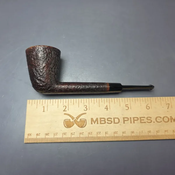 GBD Pre-1980s Prehistoric Conquest 9647 Sandblasted Lumberman Estate Briar Pipe, English Estates - Image 10
